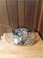 Glass Punch Bowl set