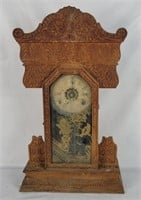 Antique Gilbert Steamer No.47 Clock