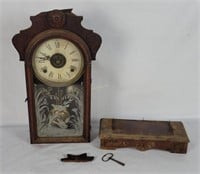 Antique W L Gilbert Mantel Clock