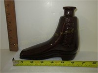 Bennington Stoneware Boot Bottle. Minor roughness