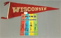 1965 Minnesota Twins World Series program &