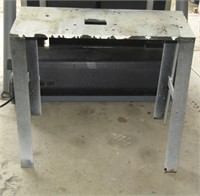 Steel Table/Stool 22" x 24" x 10"