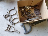 Assorted livestock hardware