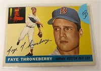 1955 Topps Faye Thornberry #163