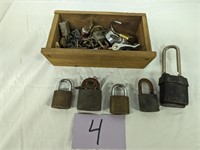 Antique Pad Locks and Keys