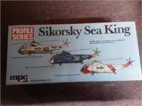 SIKORSKY SEA KING VINTAGE MODEL PLANE