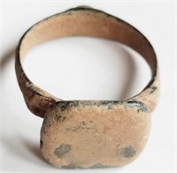 Crusader's Ring 11th-14th AD bronze US#10.5