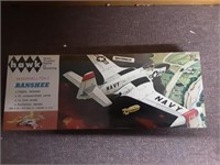 NAVY BANSHEE  VINTAGE MODEL PLANE