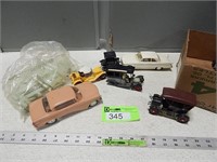 Model cars and parts