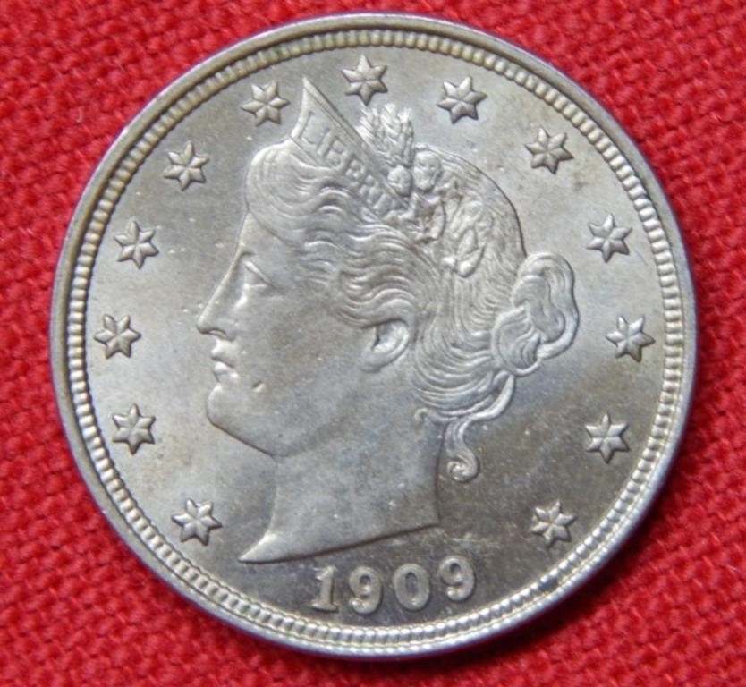 1909 Liberty V Nickel