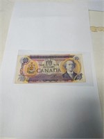 1971 CANADA TEN DOLLAR BILL