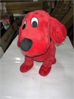 RED PLUSH CLIFFORD DOG