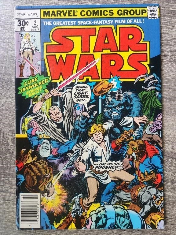 Star Wars 2(1977)1st PR! 1st full HAN CHEWIE OBI+P