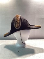 WWII JAPANES OFFICER'S FORE & AFT HAT