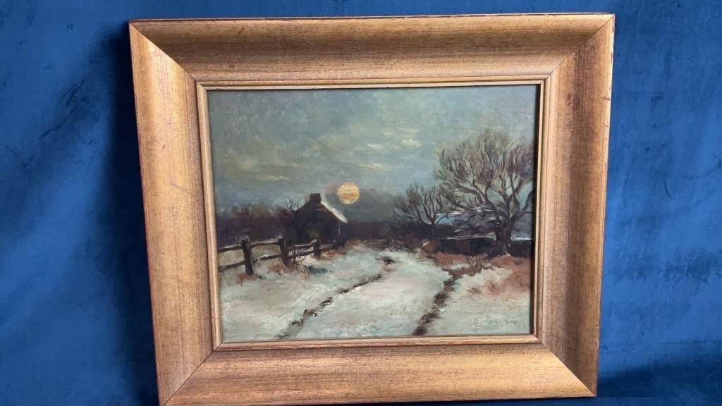 Antique Framed Painting