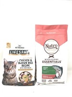 Nutro & Petguard Bags of Cat Food