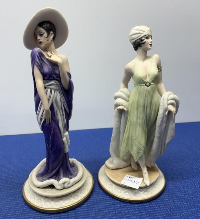 Vintage Mode Liberty Porcelain Figurines ,