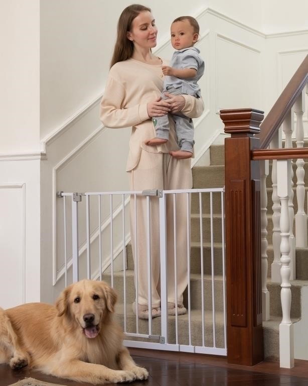 E4297  Wide Baby Safety Gate 28.9-42.1W x 30H