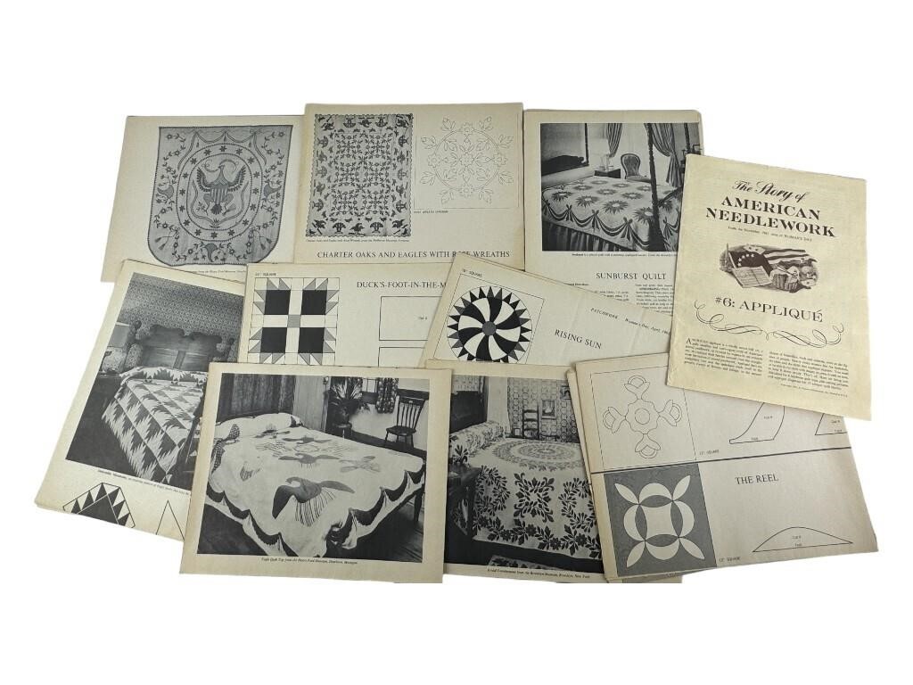 American Needlework Quilt Diagrams Patterns