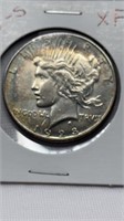 Of) 1928-s Peace dollar condition XF