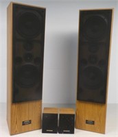 Pioneer 4-way speaker system.