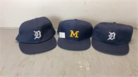 Michigan & Detroit Hats