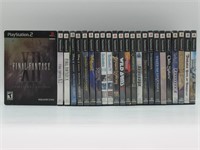 PlayStation 2 Final Fantasy+More Lot of 24 Games