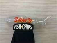 “SAMS FISH AND CHIPS “ SHOP DISPLAY FISH TANK