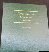 1932-1967 Washington Quarter Album w/
