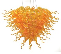 Amber Burst Chandelier -Large