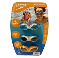 Speedo Youth Kids swim goggles 3 pack