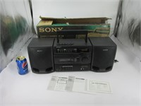 Ancien radio cassette SONY