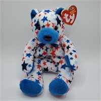 Ty Beanie Baby "Blue" Bear Ty Store Exclusive