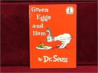 Reprint 1986 Green Eggs & Ham (c)1960