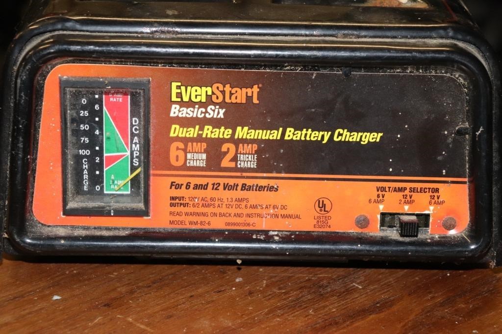 Ever Start Basic Six battery charger | Eastern Shore Auctions, Inc.