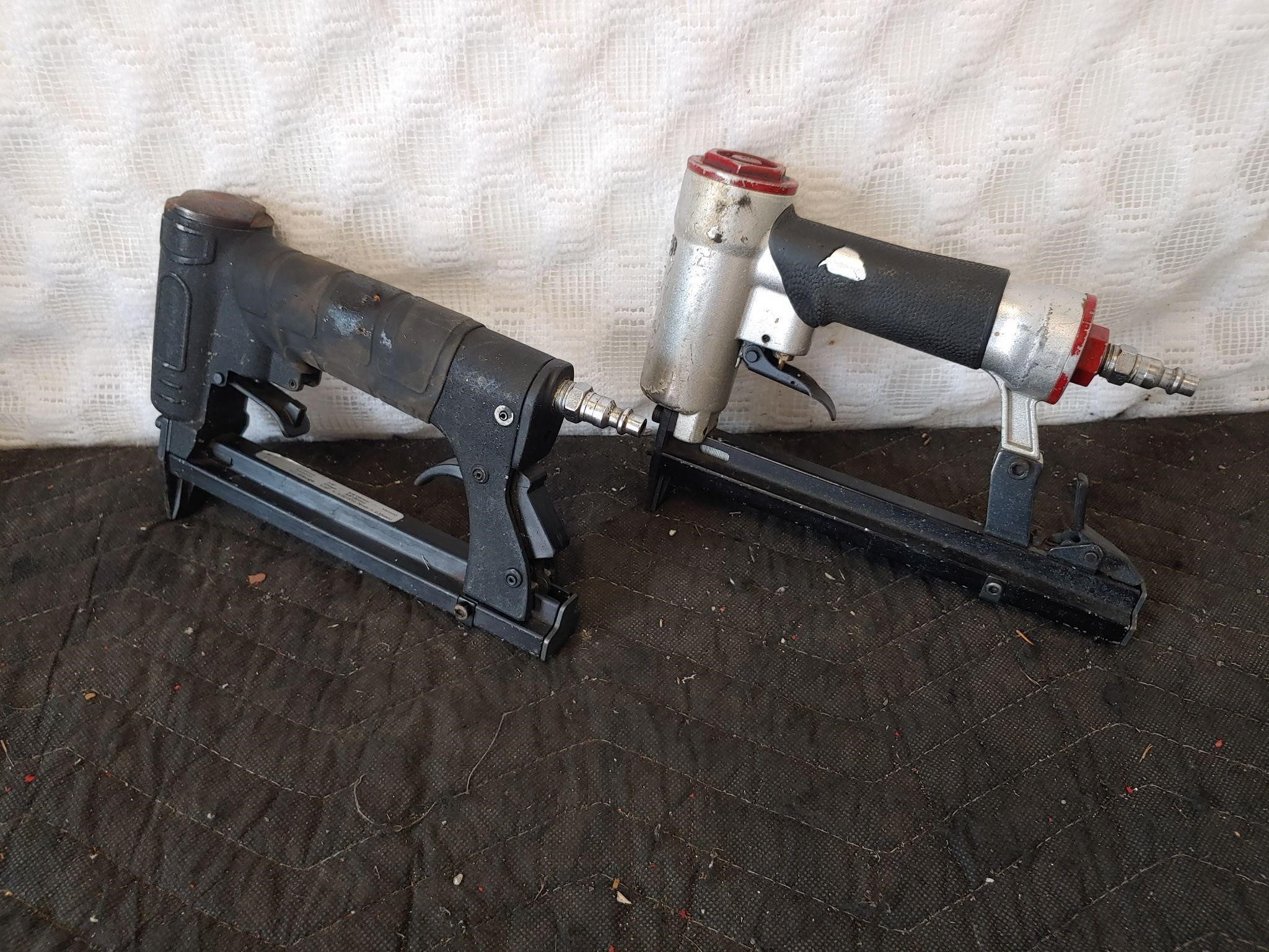 Pair of Pneumatic Staplers