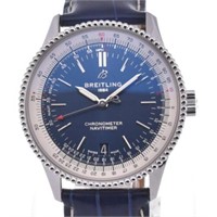 BREITLING MEN'S NAVITIMER 38MM AUTOMATIC WATCH