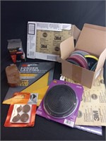 Big Lot of Sandpaper and Grinding Pads