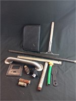 Miscellaneous Tools- Squeegee, Pipe Pieces, etc
