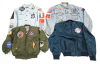 US NAVY & AIR FORCE TOUR AND NOVELTY JACKET LOT