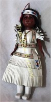 Native American Doll with Baby Made in America