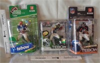 3 Tim Tebow Collector Figures