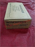 50 rds Winchester 9mm ammo ammunition