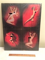Nude Marilyn Monroe Poster with Different Poses