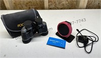 Bluetooth Speaker and Binoculars