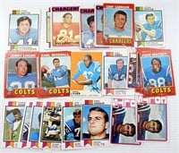 (20) COLTS, (10) CHARGERS w/UNITAS