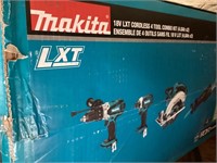 Makita 18V LXT  cordless 4 tool combo kit
