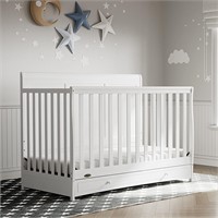 Graco  4-in-1 Convertible Crib with Drawer(NEW)