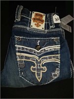 Rock Revival Jean's mens size 30 Rumo straight