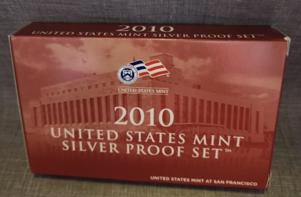 2010 United States Mint Silver Proof Set